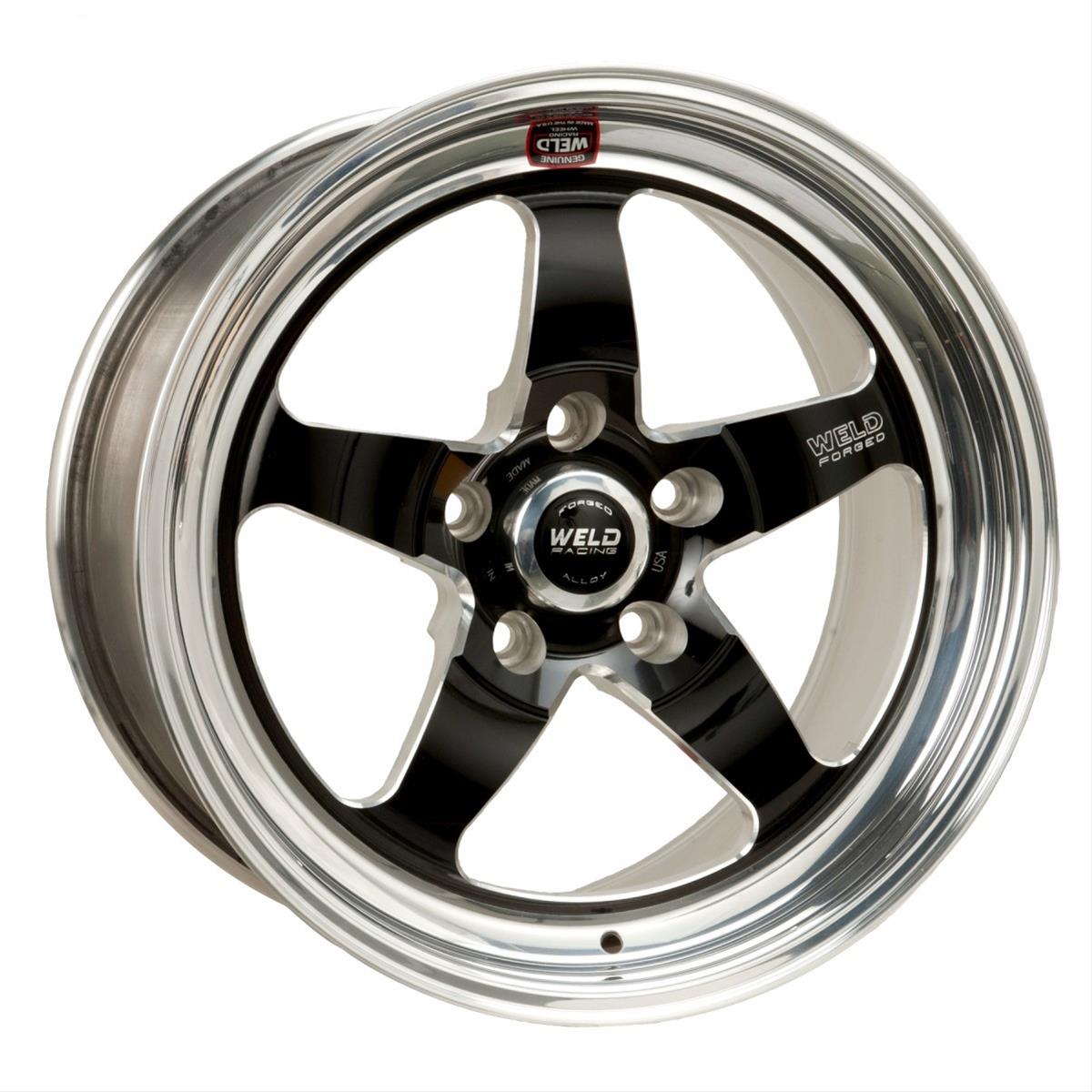 Weld Racing RT-S S71 Forged Aluminum Black Mickey Thompson Beadlock Wheels 71LB508A35F