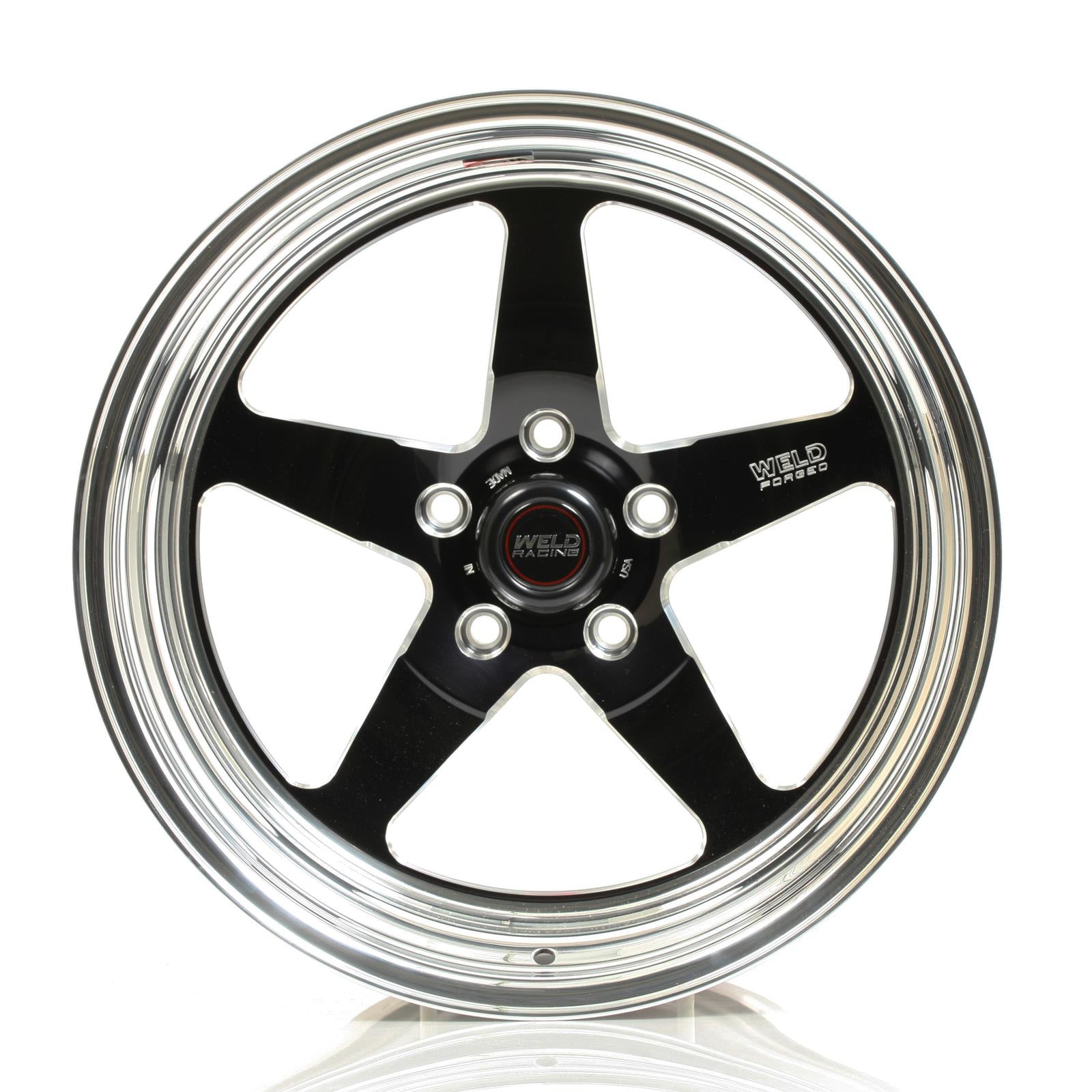 Weld Racing RT-S S71 Forged Aluminum Black Anodized Wheels 71LB8105B57A