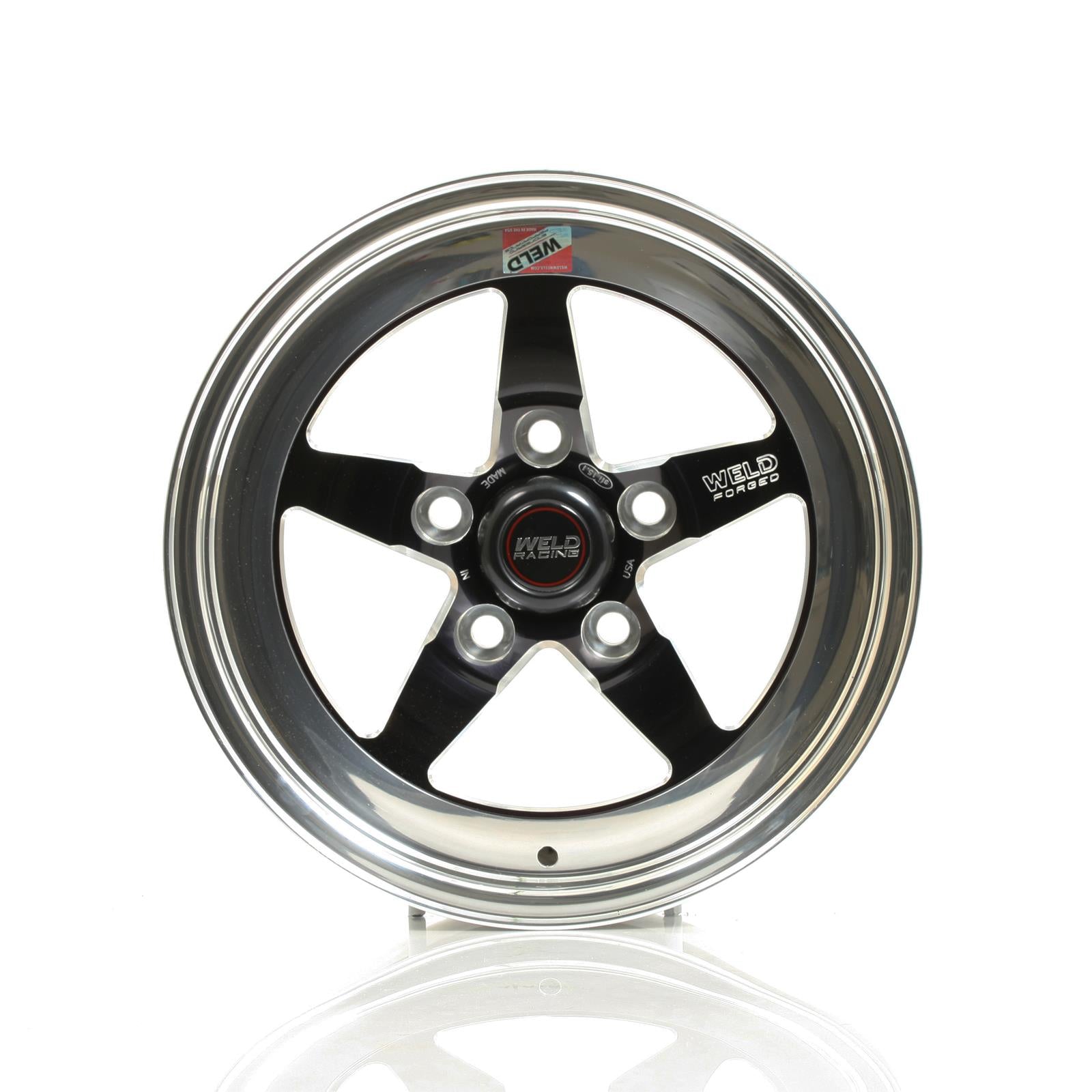 Weld Racing RT-S S71 Forged Aluminum Black Anodized Wheels 71MB-504B15A
