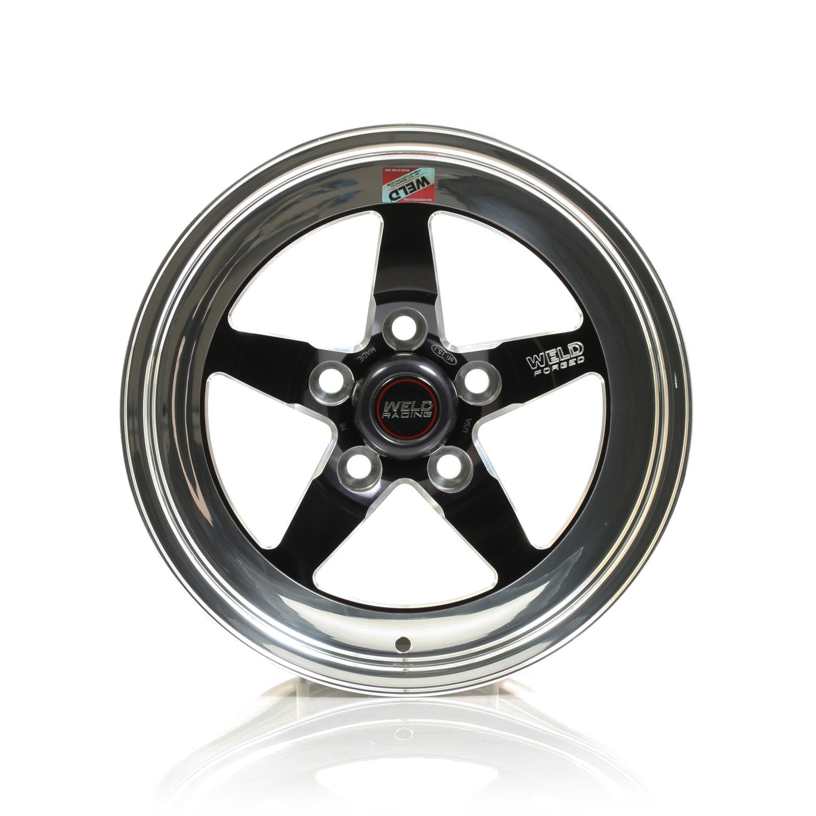 Weld Racing RT-S S71 Forged Aluminum Black Anodized Wheels 71MB-509A65A