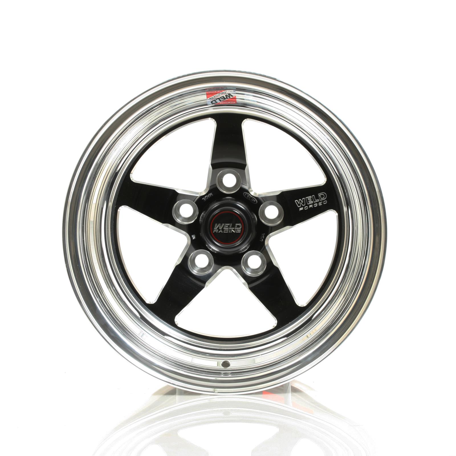 Weld Racing RT-S S71 Forged Aluminum Black Anodized Wheels 71MB-510B45A