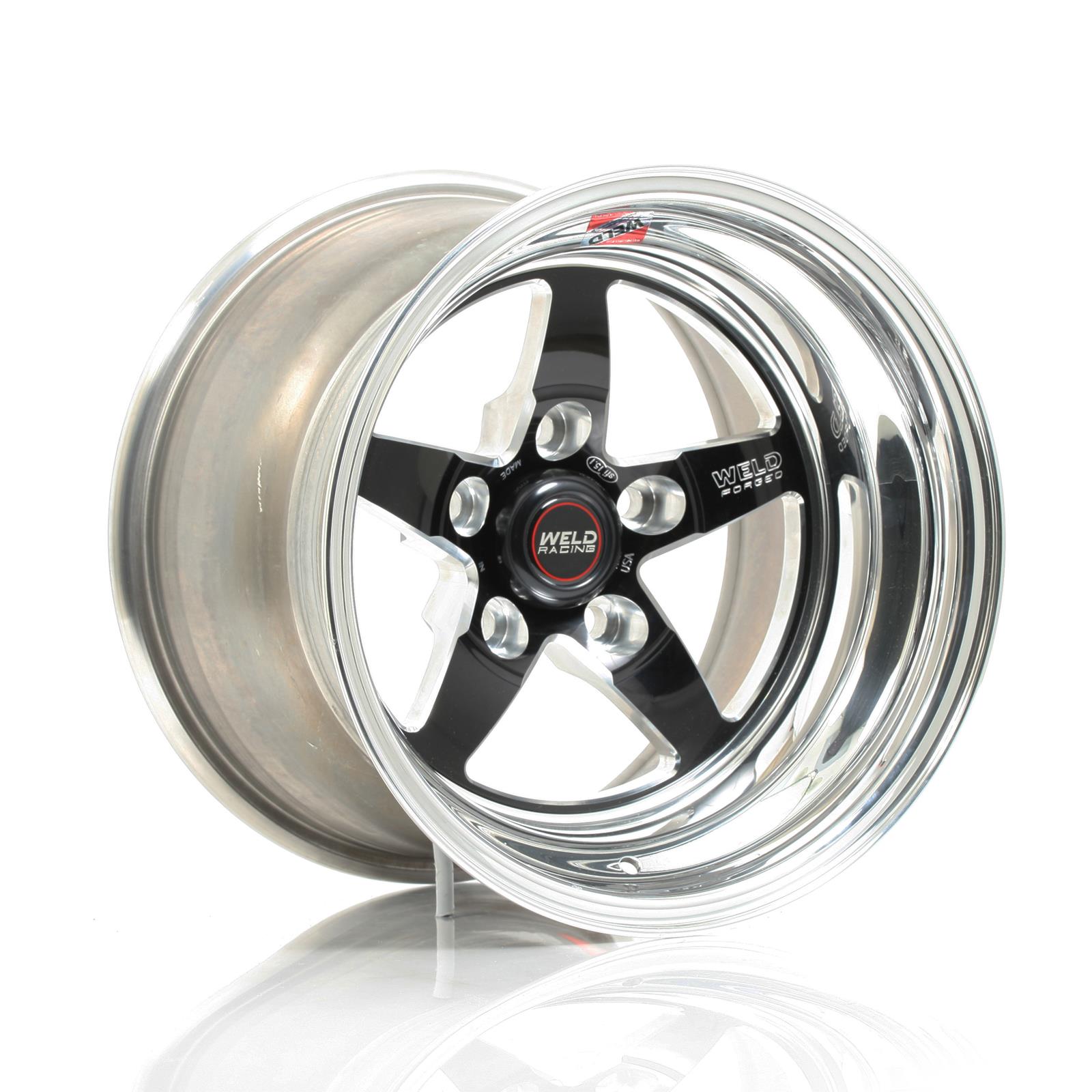 Weld Racing RT-S S71 Forged Aluminum Black Anodized Wheels 71MB-510B45A