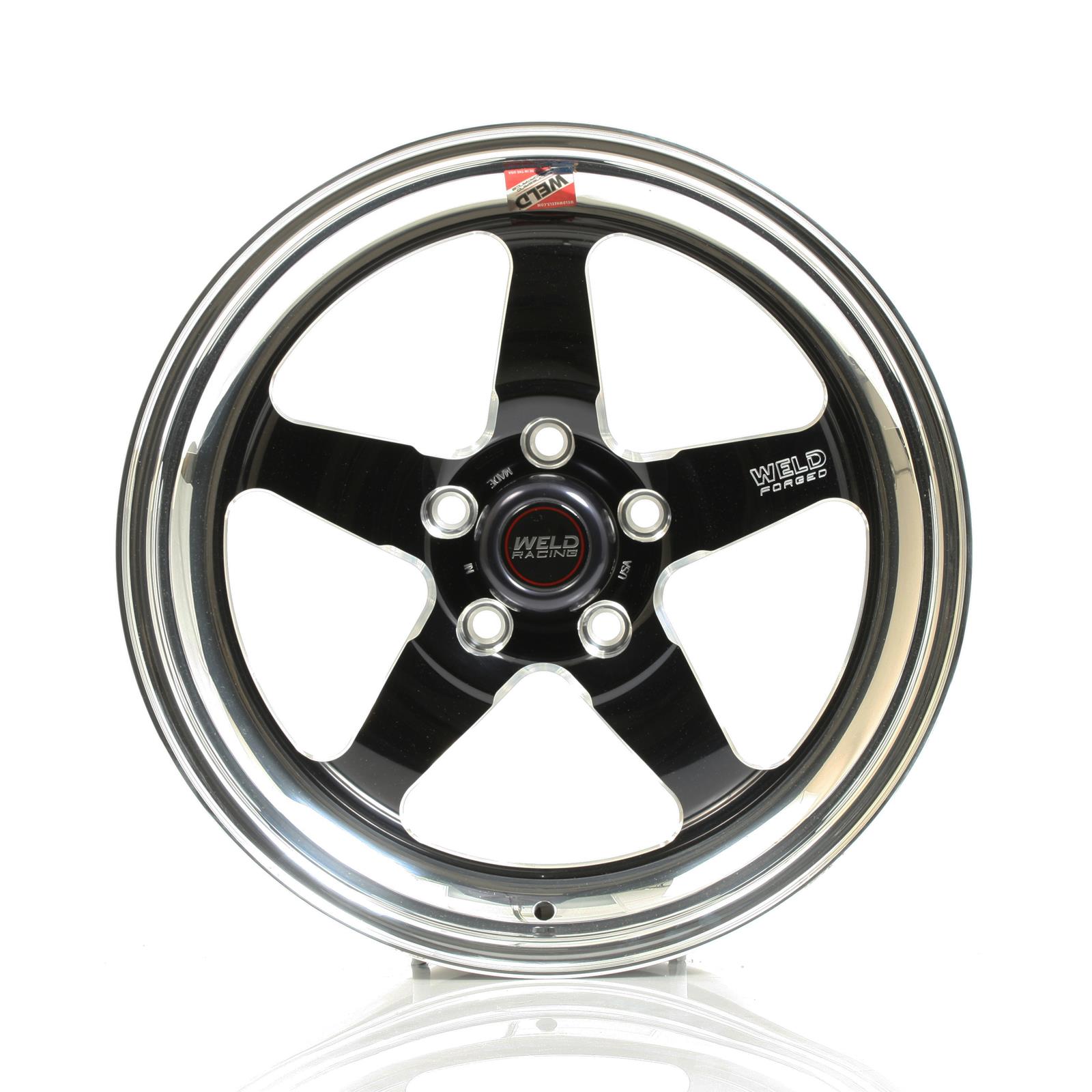 Weld Racing RT-S S71 Forged Aluminum Black Anodized Wheels 71MB7045A22A