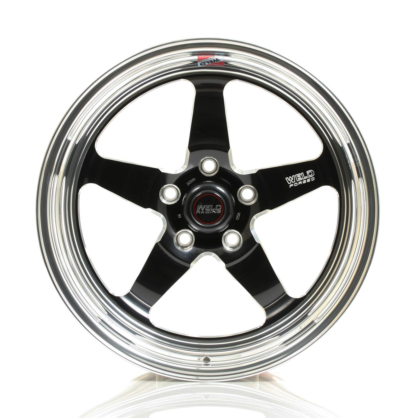 Weld Racing RT-S S71 Forged Aluminum Black Anodized Wheels 71MB8090B52A