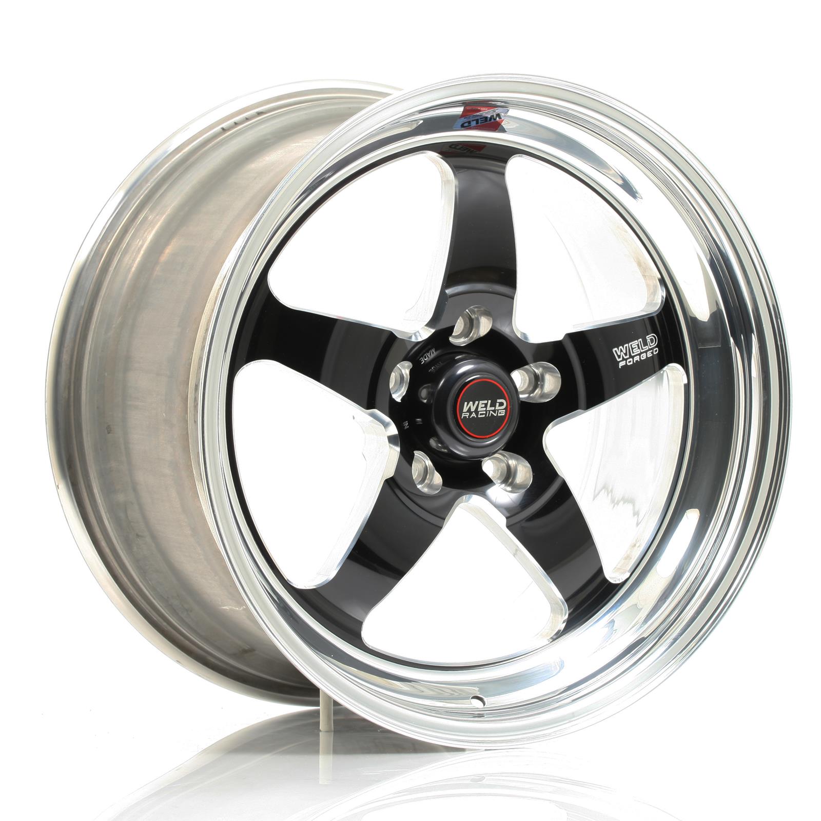 Weld Racing RT-S S71 Forged Aluminum Black Anodized Wheels 71MB8100B72A