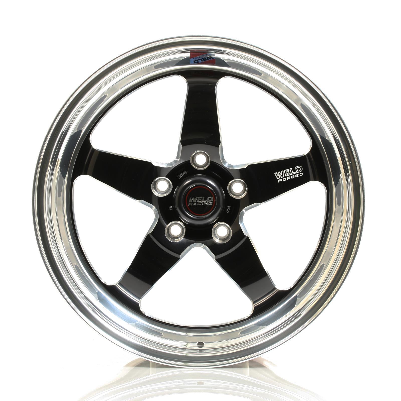 Weld Racing RT-S S71 Forged Aluminum Black Anodized Wheels 71MB8100B72A