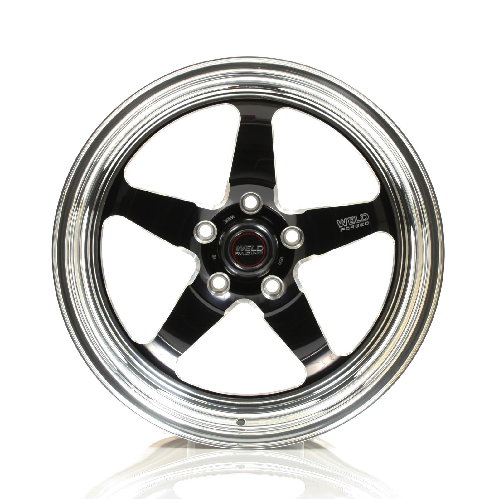 Weld Racing RT-S S71 Forged Aluminum Black Anodized Wheels 71MB8110B57A