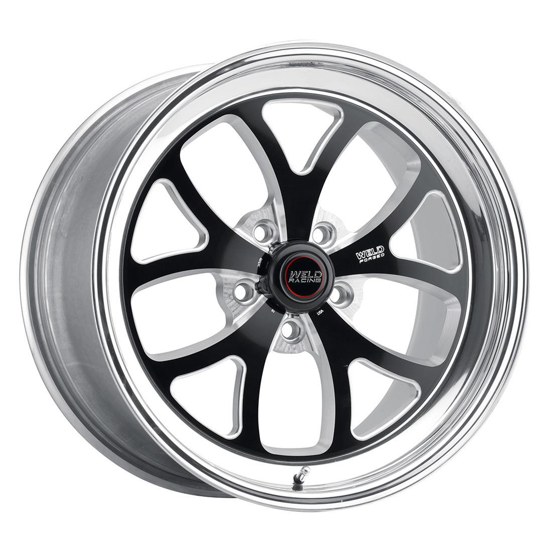 Weld Racing RT-S S76 Forged Aluminum Black Anodized Wheels 76HB7050W19A