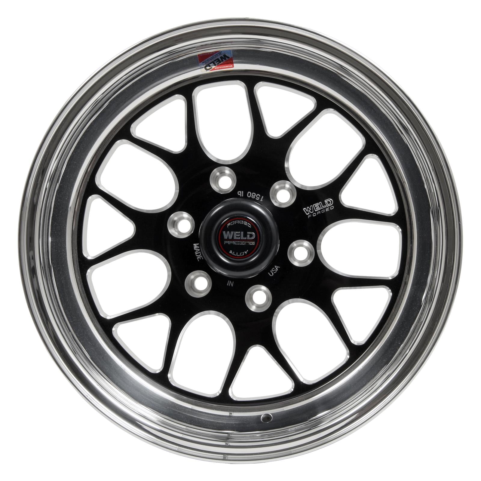Weld Racing RT-S S77 HD Forged Aluminum Black Anodized Wheels 77LB7050E16A