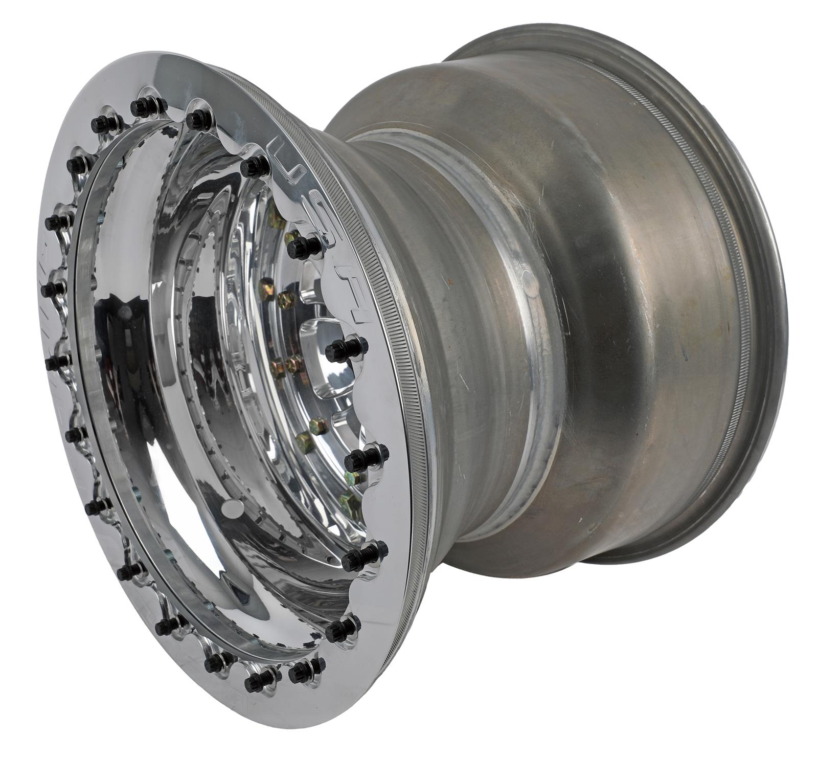 Weld Racing V-Series Polished Mickey Thompson Beadlock Wheels 84P512210G
