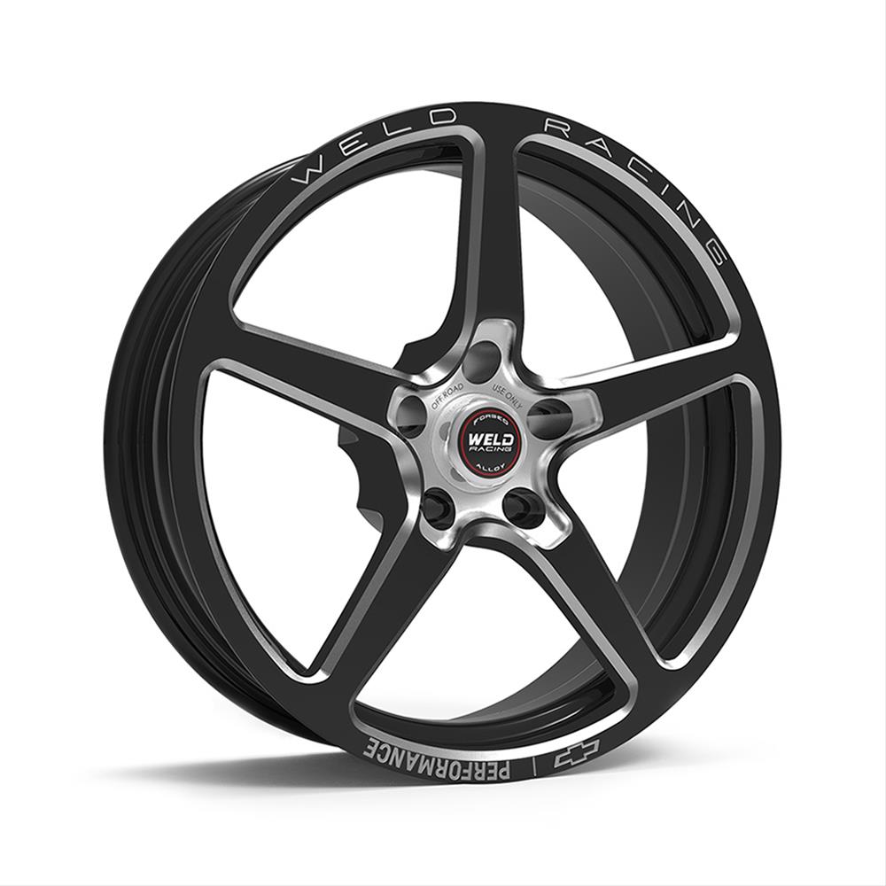 Weld Racing Chevrolet Performance Track Attack Front Runner Drag Wheels 88B-1806N-GM
