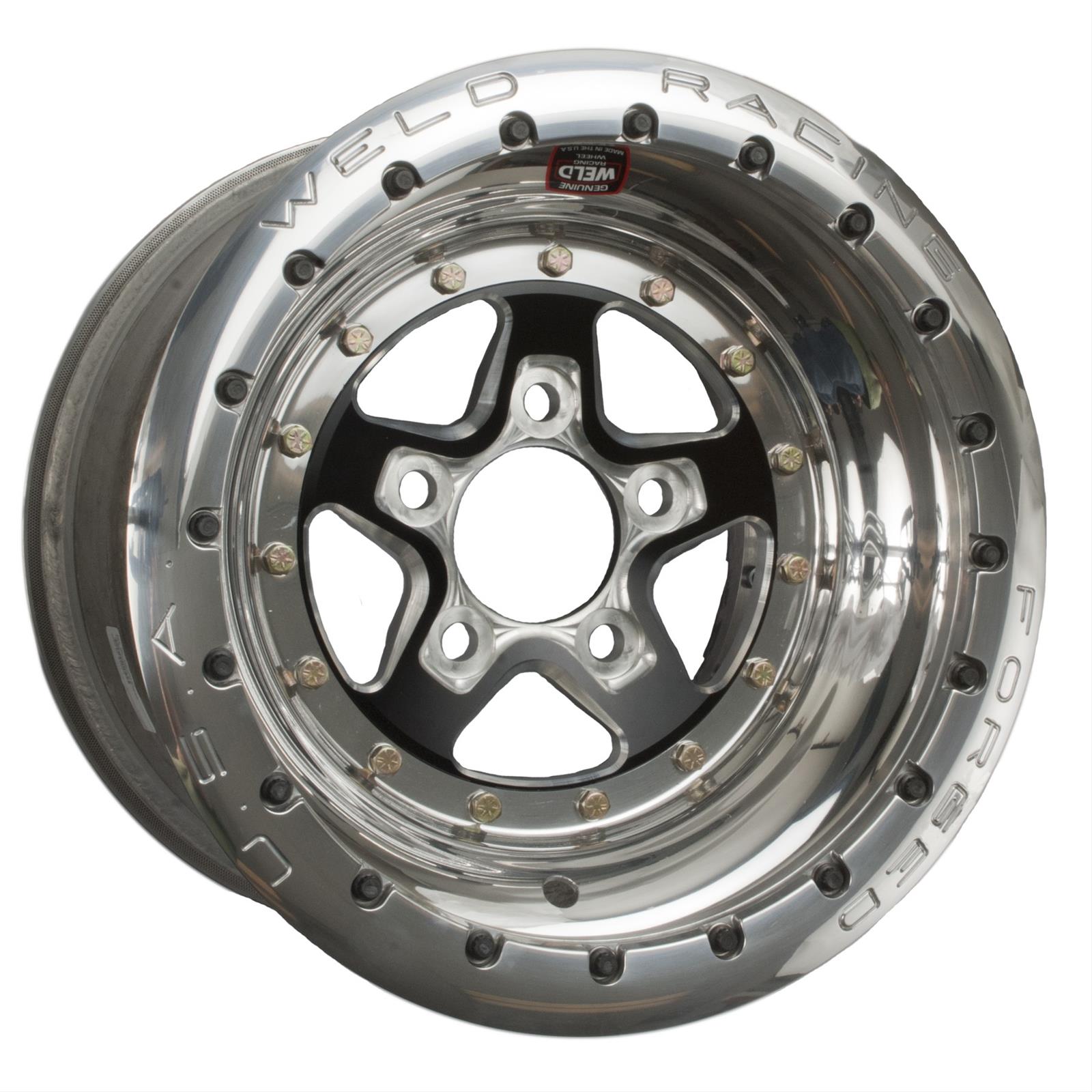 Weld Racing AlumaStar 2.0 Black Anodized Wheels 88B-616B420UP