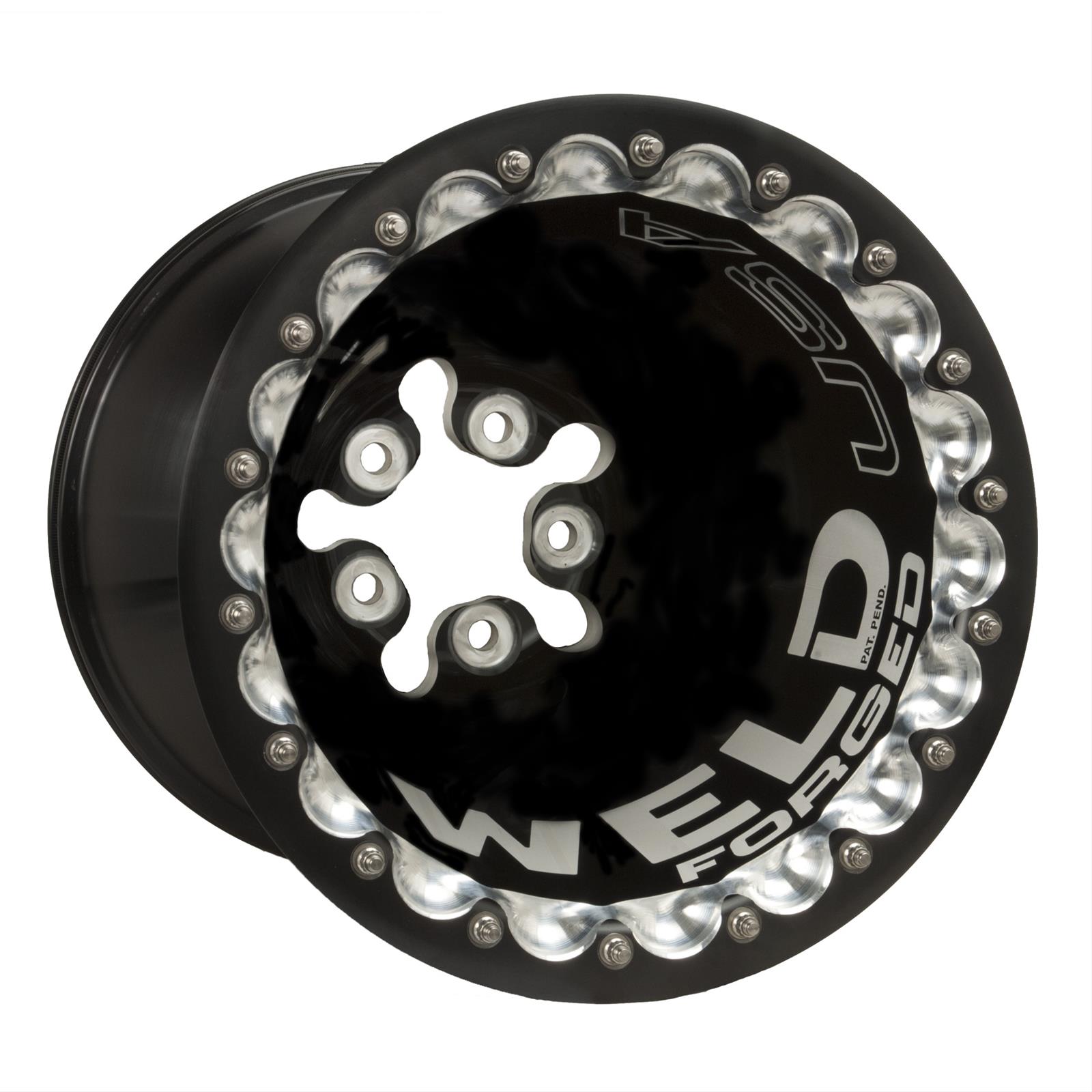 Weld Racing Delta-1 Black Anodized Wheels D1BTF616D4DP