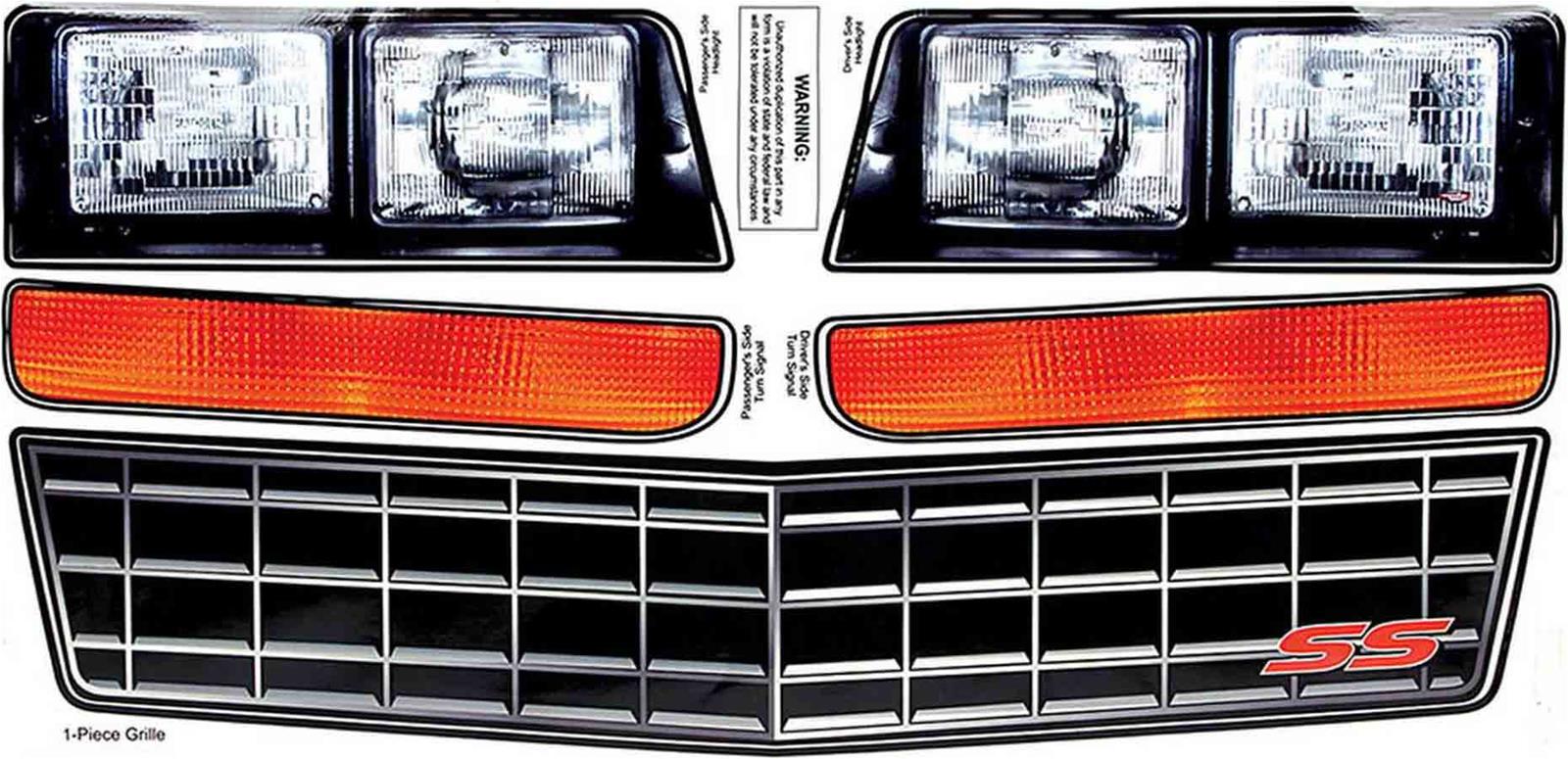 Allstar Performance Custom Graphics Decal Kits ALL23014