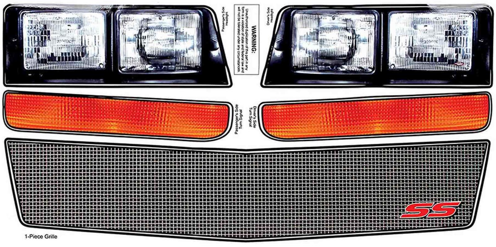 Allstar Performance Custom Graphics Decal Kits ALL23038
