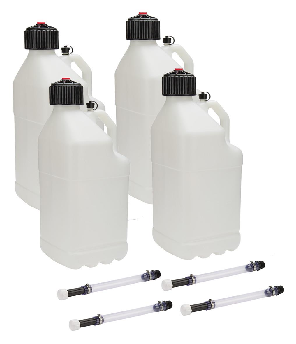 Allstar Performance 5 Gallon Square Utility Jugs ALL40120-4
