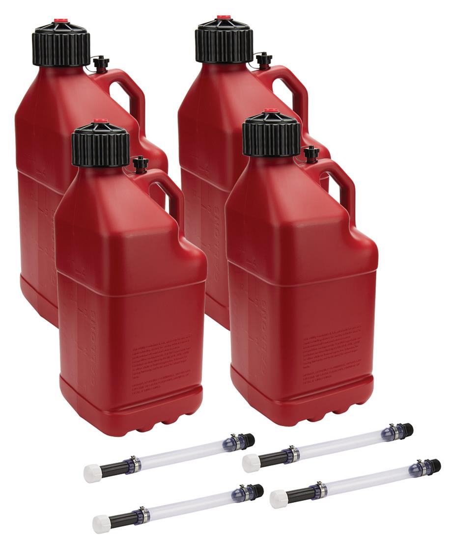 Allstar Performance 5 Gallon Square Utility Jugs ALL40121-4