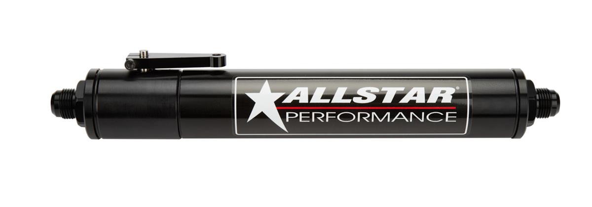 Allstar Performance Fuel Filter with Shut-Off Valves ALL40197