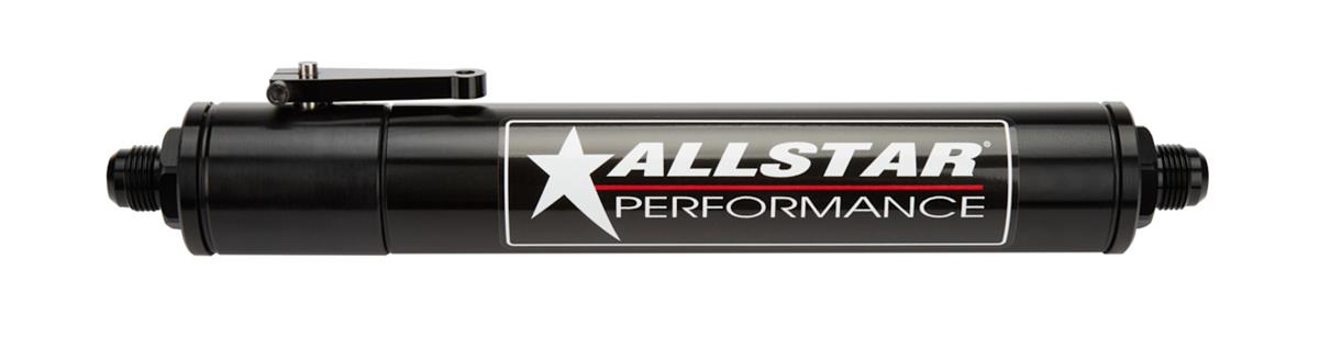 Allstar Performance Fuel Filter with Shut-Off Valves ALL40199
