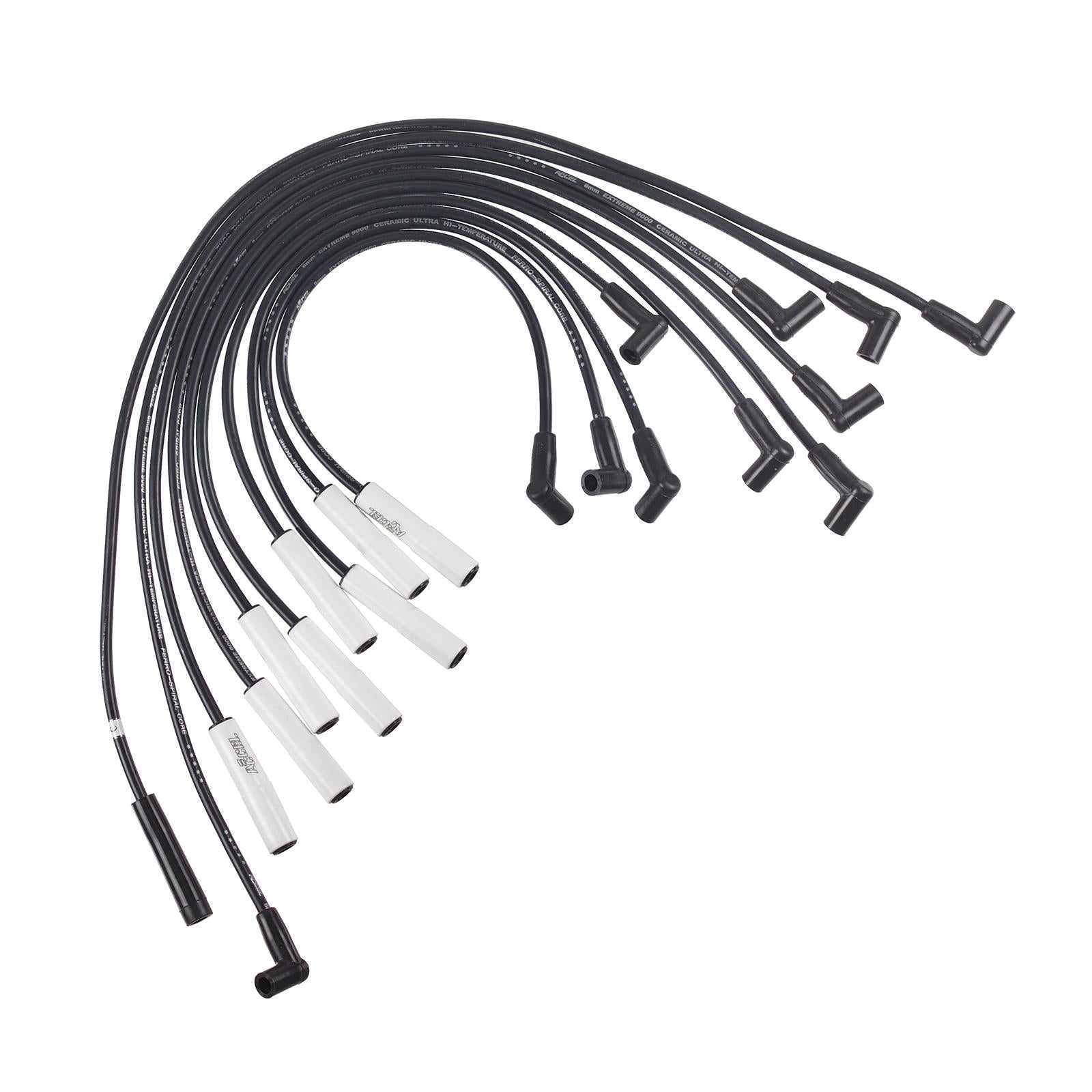 ACCEL Extreme 9000 Ceramic Spark Plug Wire Sets 9023C