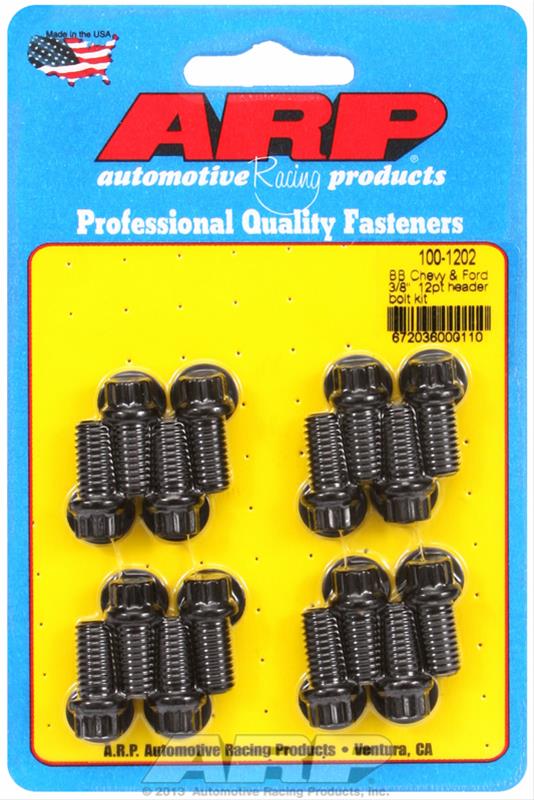 ARP Chromoly Header Bolt Kits 100-1202