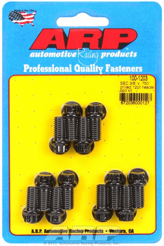 ARP Chromoly Header Bolt Kits 100-1203