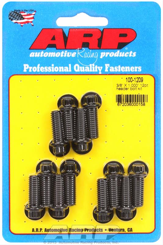 ARP Chromoly Header Bolt Kits 100-1209
