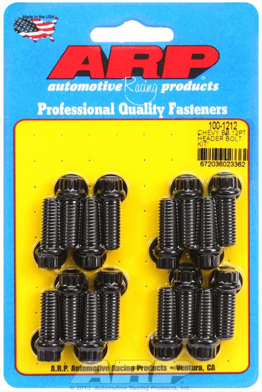 ARP Chromoly Header Bolt Kits 100-1212