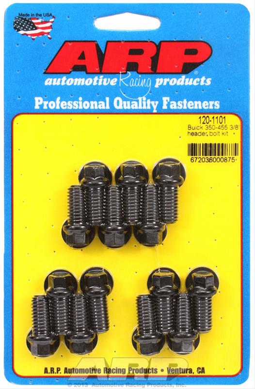 ARP Chromoly Header Bolt Kits 120-1101