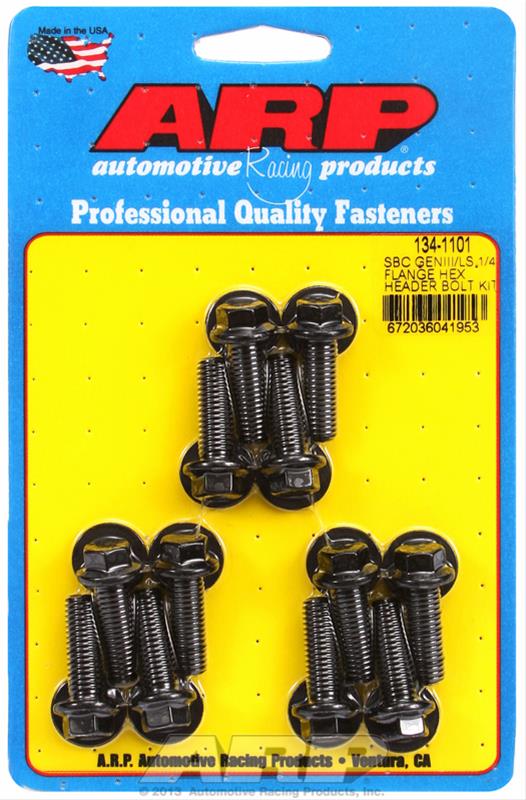 ARP Chromoly Header Bolt Kits 134-1101