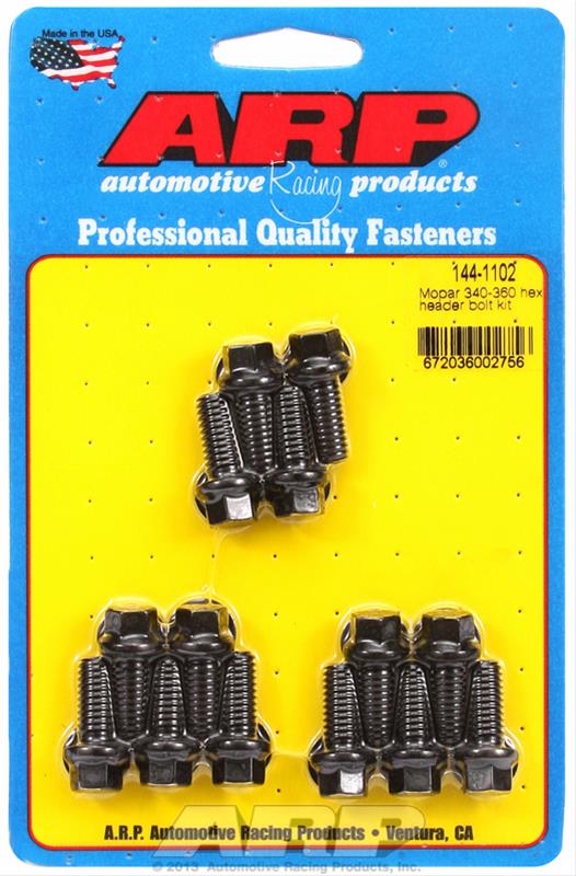 ARP Chromoly Header Bolt Kits 144-1102