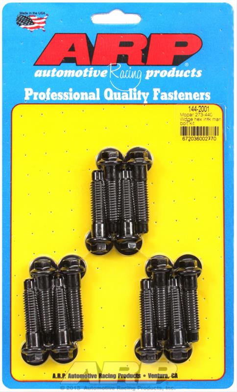 ARP Chromoly Intake Manifold Bolt Kits 144-2001
