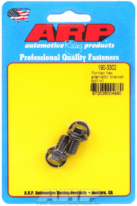 ARP Alternator Bracket Bolt Kits 190-3302