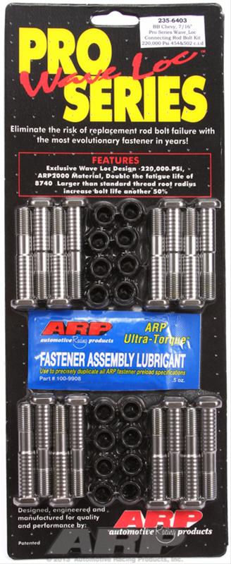 ARP Pro Series Wave-Loc Rod Bolts 235-6403