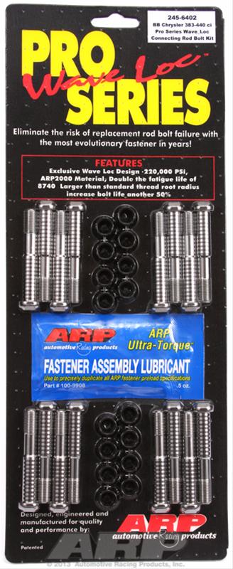 ARP Pro Series Wave-Loc Rod Bolts 245-6402