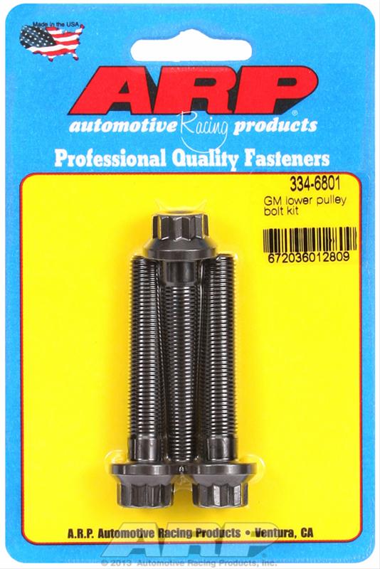 ARP Crank Pulley Bolts 334-6801