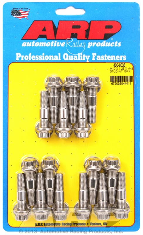 ARP Stainless Steel Accessory Studs 400-8036