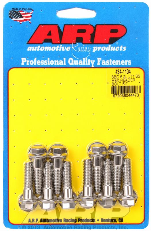 ARP Stainless Steel Header Bolts 434-1104