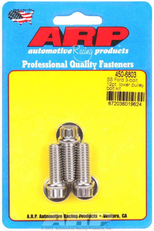 ARP Crank Pulley Bolts 450-6803