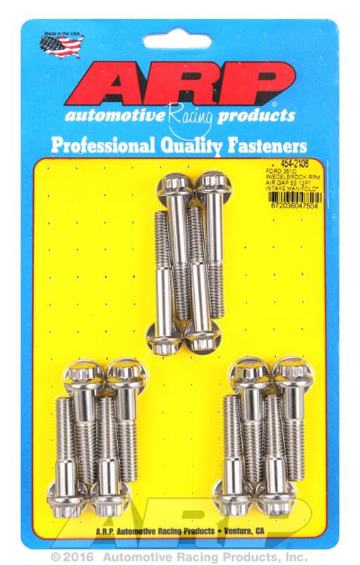 ARP Intake Manifold Bolts 454-2106