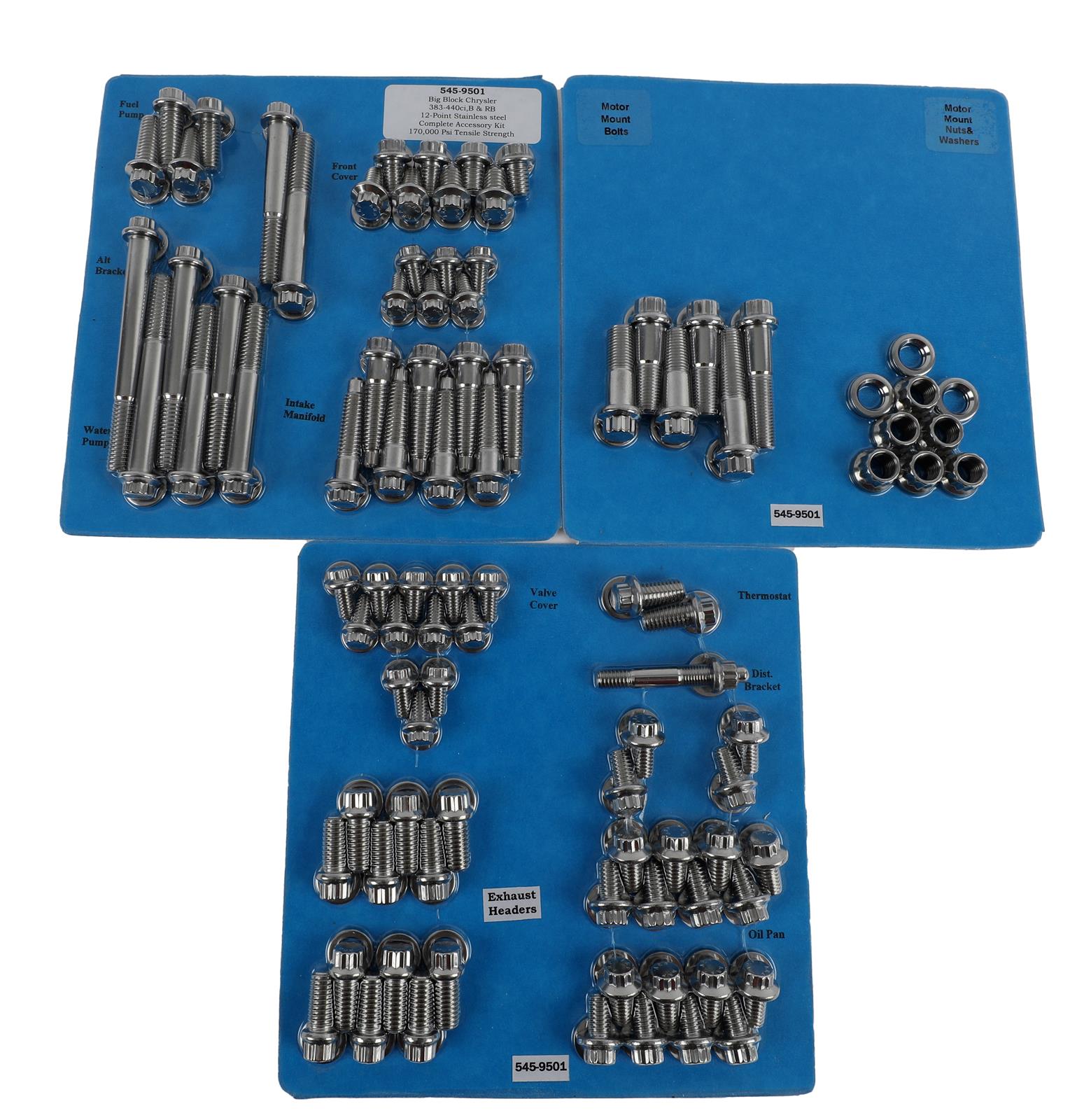 ARP Engine Bolt Kits 545-9501