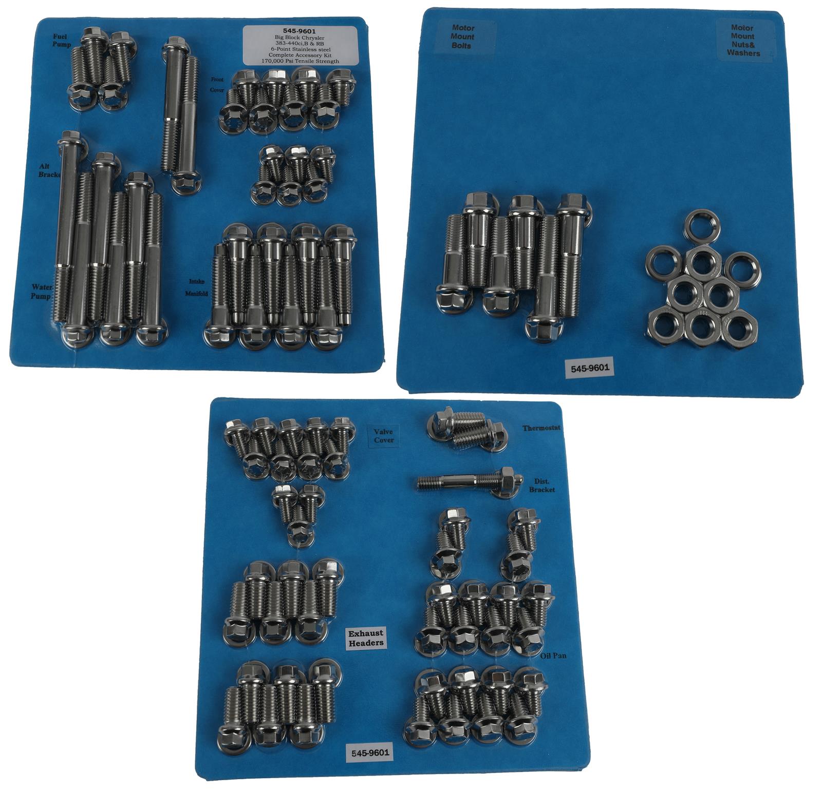 ARP Engine Bolt Kits 545-9601