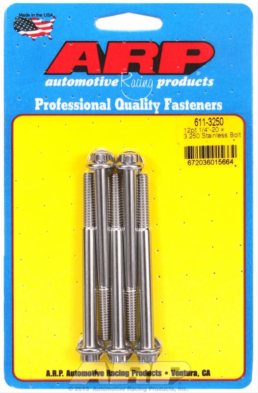 ARP Stainless Steel Bolts 611-3250