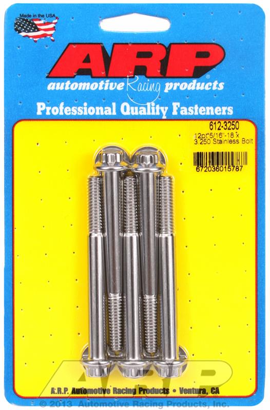 ARP Stainless Steel Bolts 612-3250