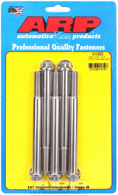 ARP Stainless Steel Bolts 614-5000