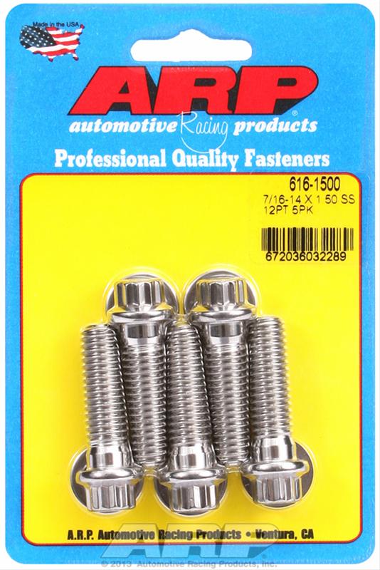 ARP Stainless Steel Bolts 616-1500