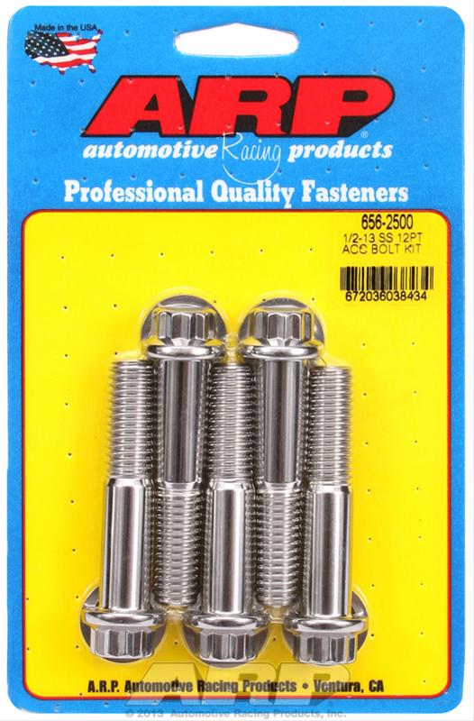 ARP Stainless Steel Bolts 656-2500