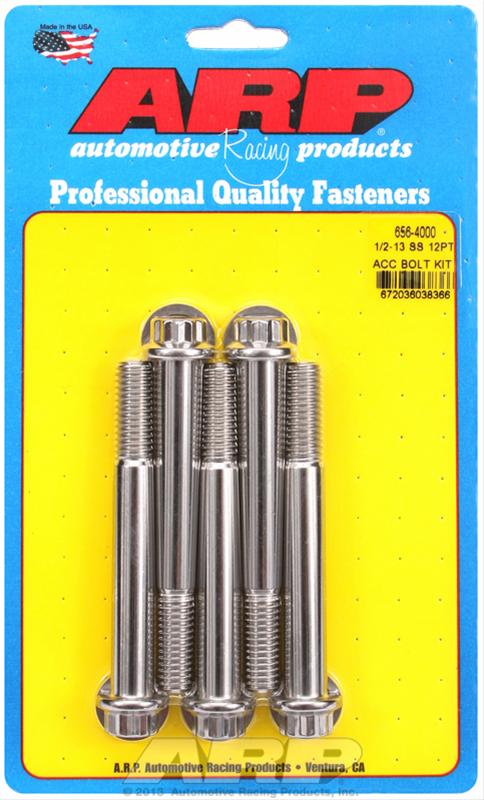 ARP Stainless Steel Bolts 656-4000