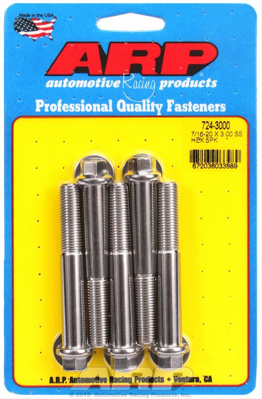 ARP Stainless Steel Bolts 724-3000