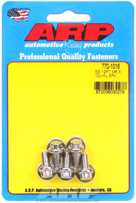 ARP Stainless Steel Bolts 770-1016